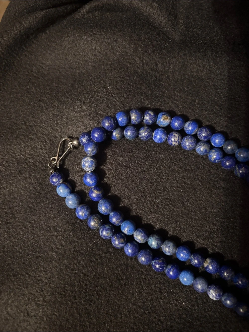 Jay King Lapis Lazuli beaded necklace - Picture 4 of 7